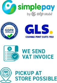 GLS next day delivery - Simple Pay - We send VAT invoice - Pickup at store possible